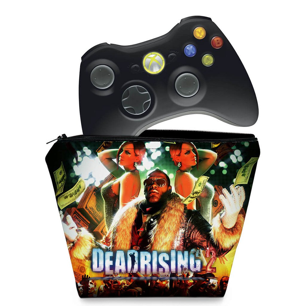 Capa Case Xbox 360 Controle - Dead Rising 2