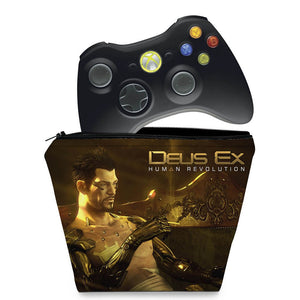 Capa Case Xbox 360 Controle - Deus Ex
