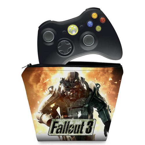 Capa Case Xbox 360 Controle - Fallout 3