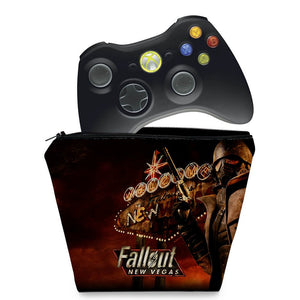 Capa Case Xbox 360 Controle - Fallout New Vegas
