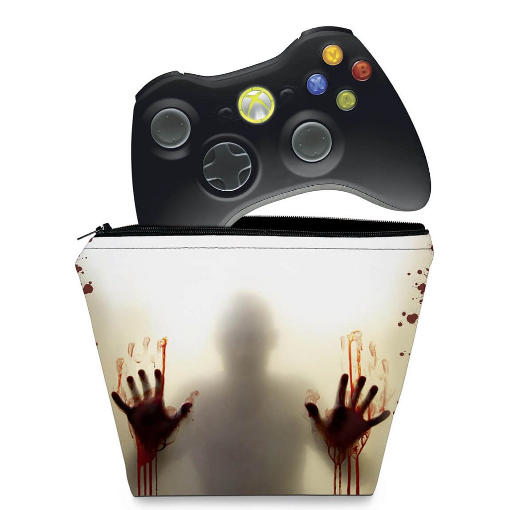 Capa Case Xbox 360 Controle - Fear The Walking Dead