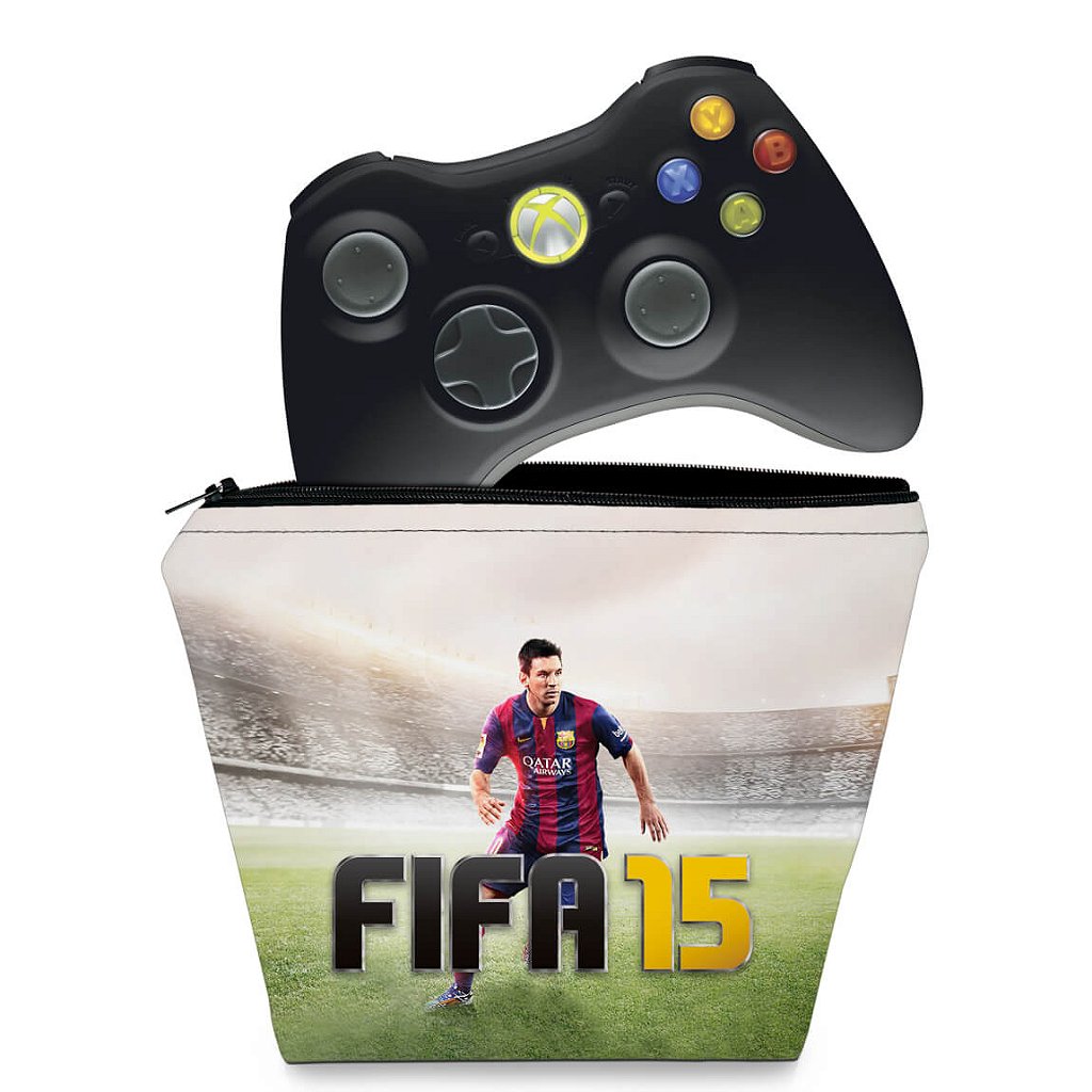 Capa Case Xbox 360 Controle - Fifa 15