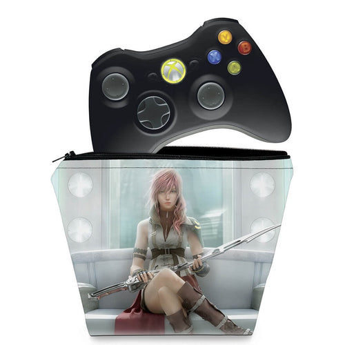 Capa Case Xbox 360 Controle - Final Fantasy Xiii #a