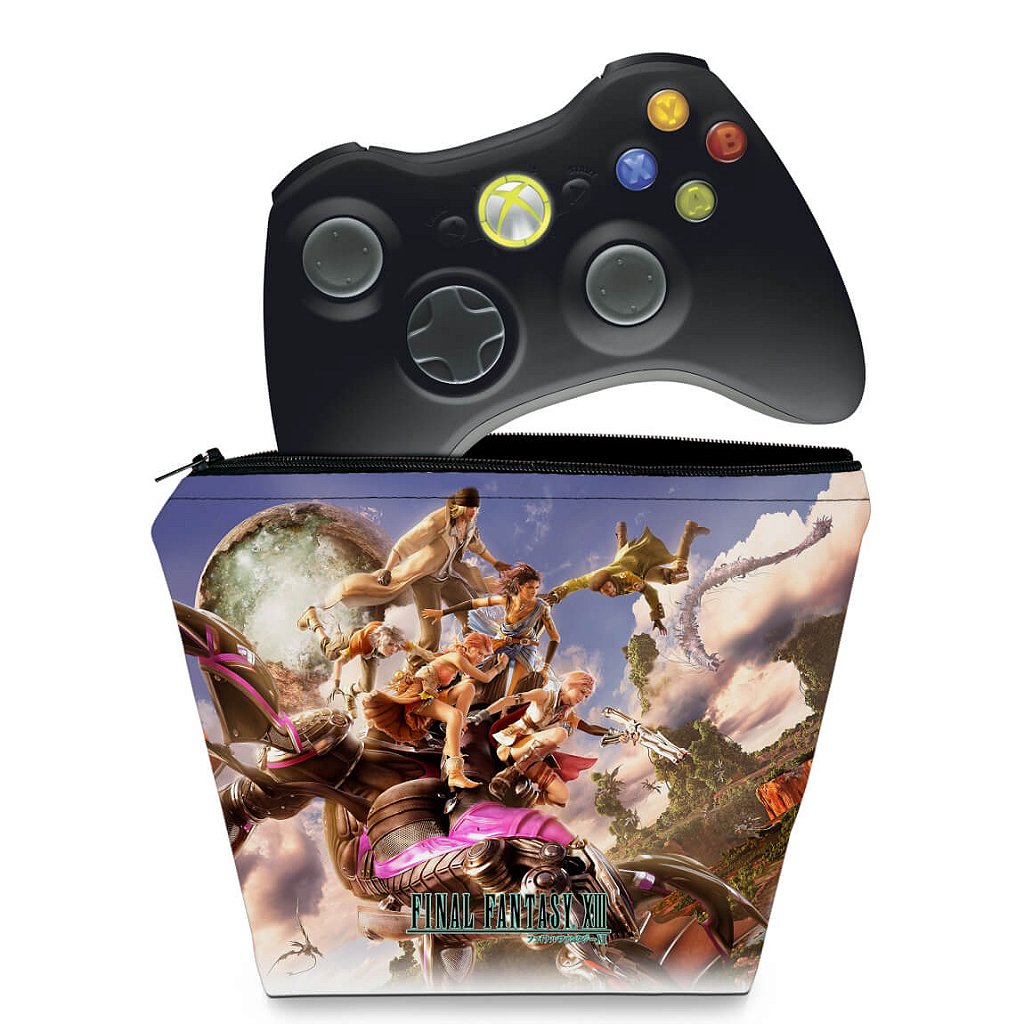 Capa Case Xbox 360 Controle - Final Fantasy Xiii #b
