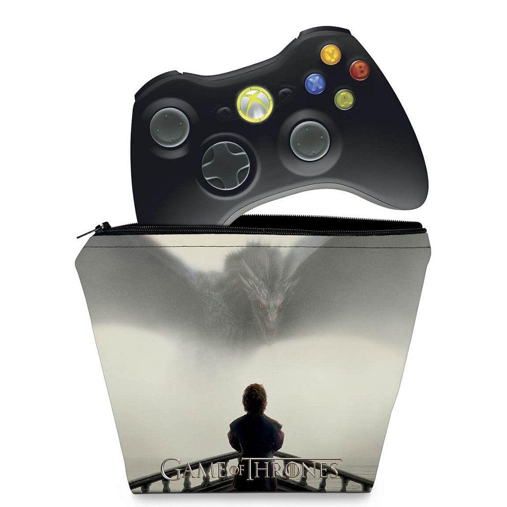 Capa Case Xbox 360 Controle - Game Of Thrones #b
