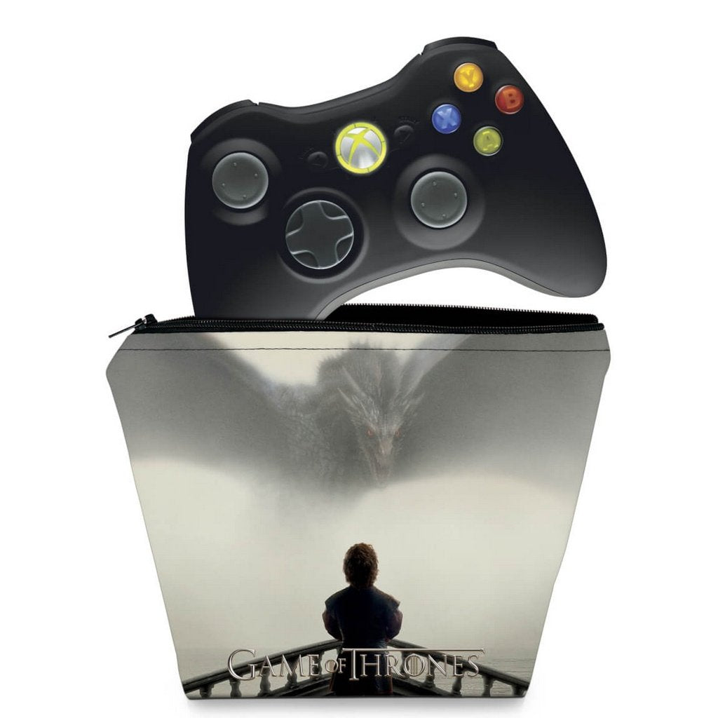 Capa Case Xbox 360 Controle - Game Of Thrones #b - Pop Arte Skins - foto 4