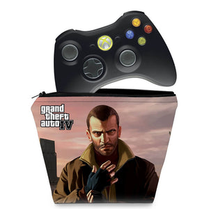 Capa Case Xbox 360 Controle - Gta Iv