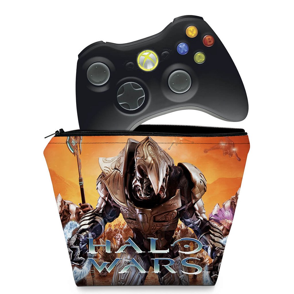 Capa Case Xbox 360 Controle - Halo Wars
