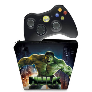 Capa Case Xbox 360 Controle - Hulk