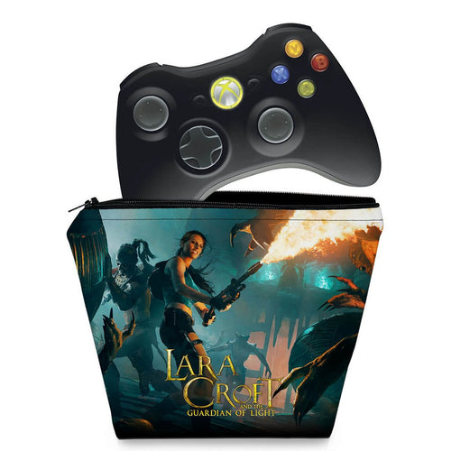 Capa Case Xbox 360 Controle - Lara Croft Temple Osiris