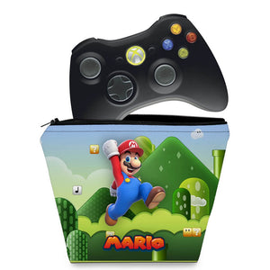 Capa Case Xbox 360 Controle - Mario & Luigi