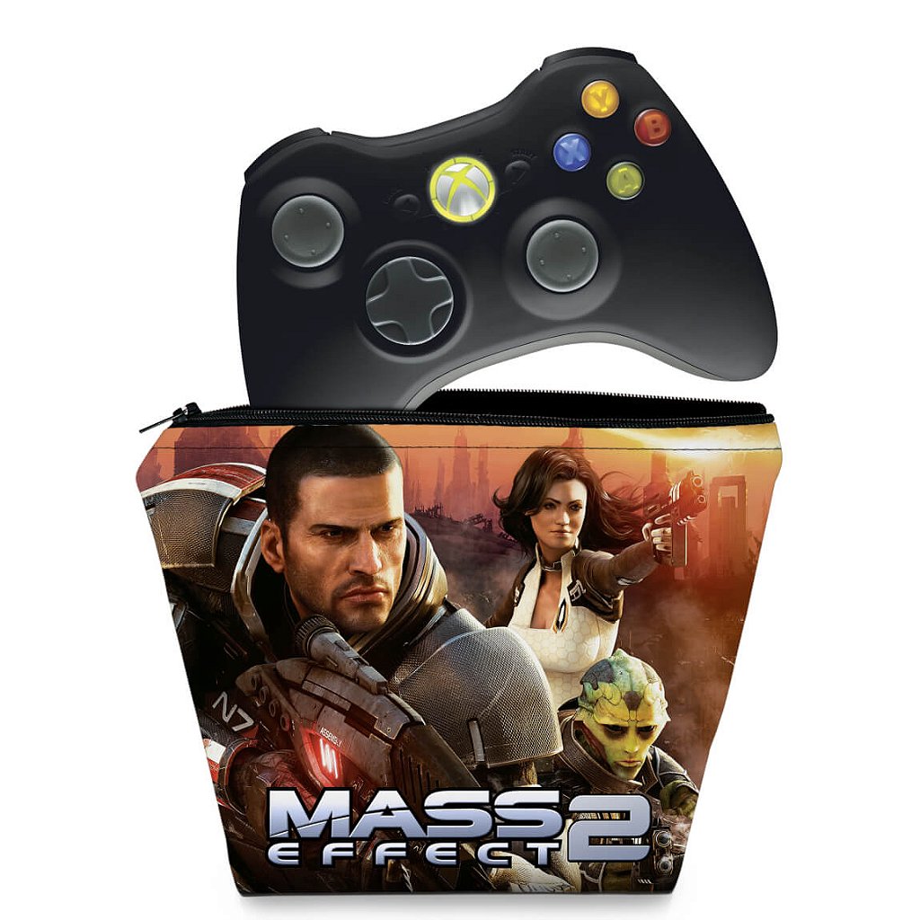 Capa Case Xbox 360 Controle - Mass Effect 2