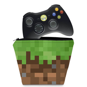 Capa Case Xbox 360 Controle - Minecraft