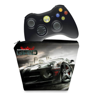 Capa Case Xbox 360 Controle - Race Driver Grid