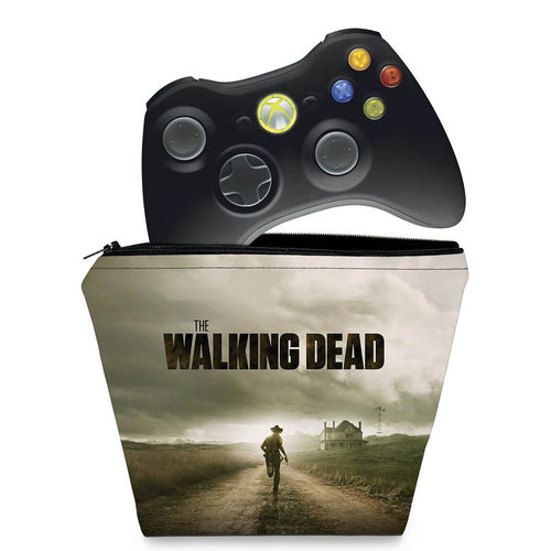 Capa Case Xbox 360 Controle - The Walking Dead #a