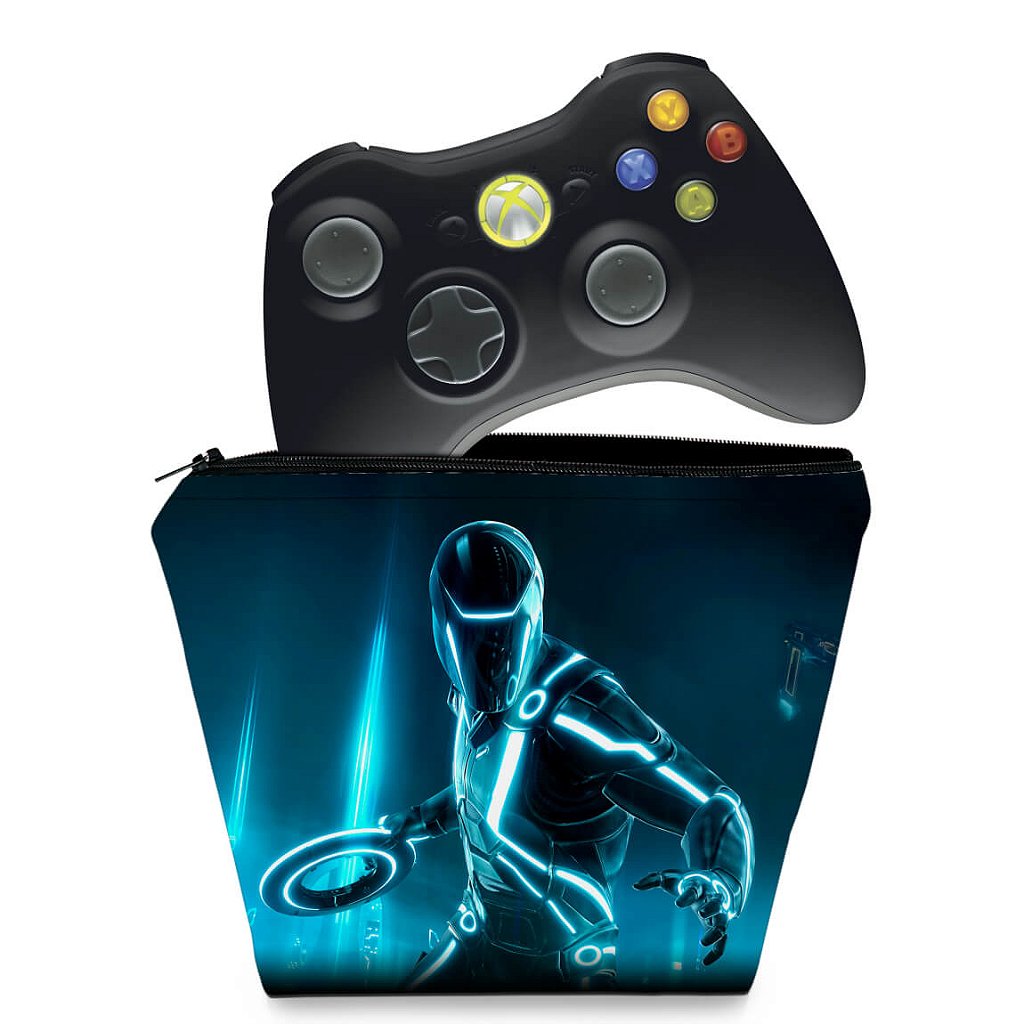 Capa Case Xbox 360 Controle - Tron