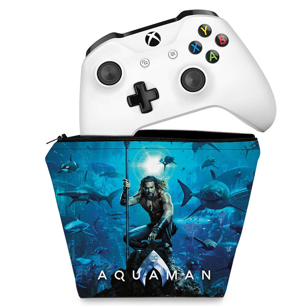 Capa Case Xbox One Controle - Aquaman