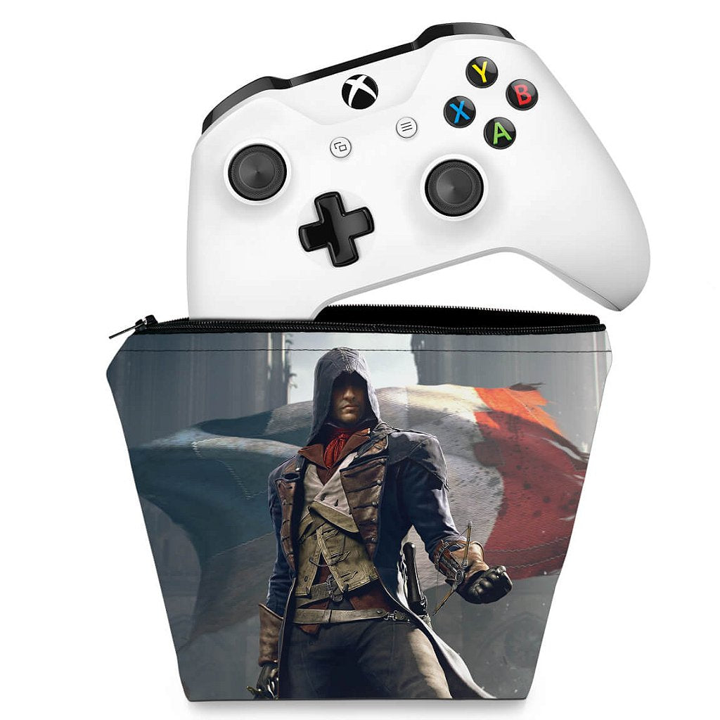 Capa Case Xbox One Controle - Assassins Creed Unity
