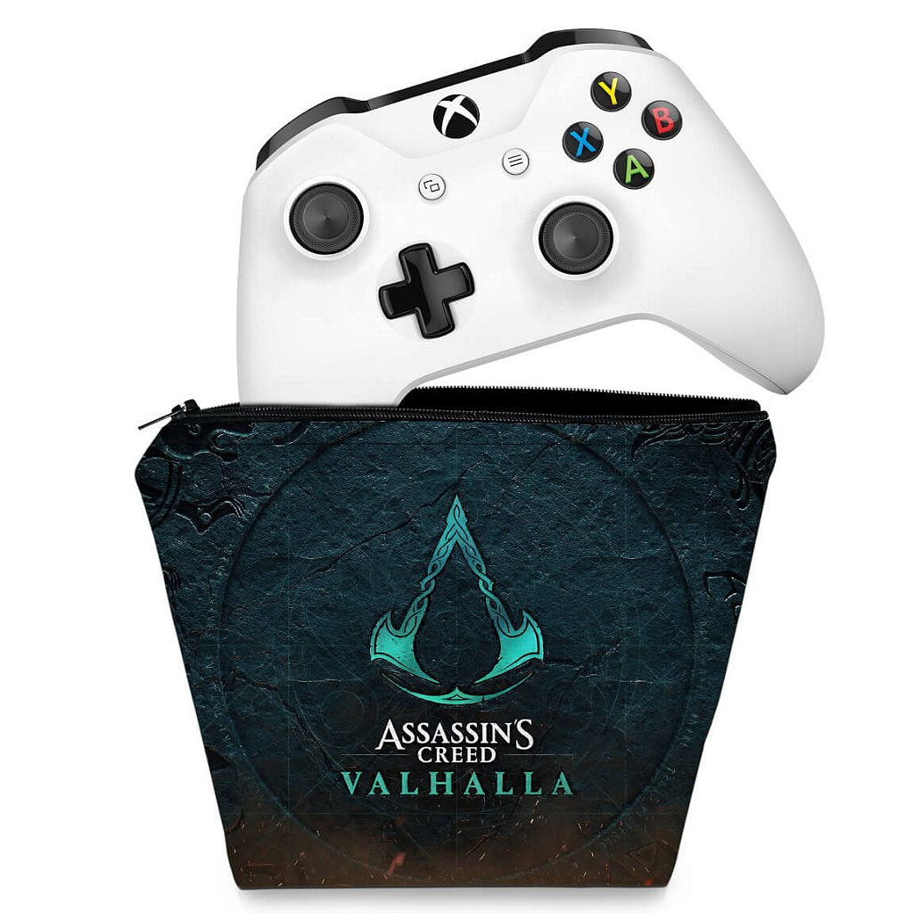 Capa Case Xbox One Controle - Assassin's Creed Valhalla