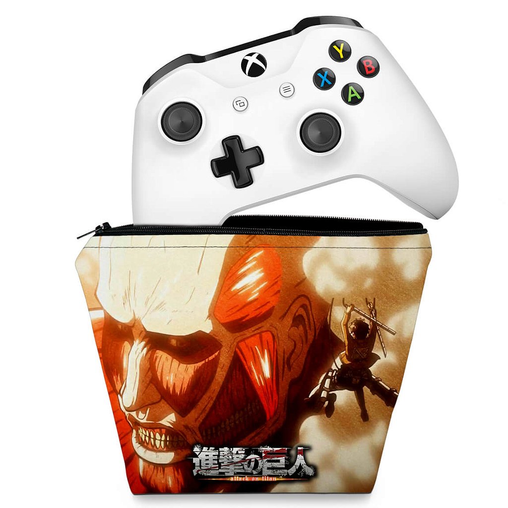 Capa Case Xbox One Controle - Attack on Titan #B