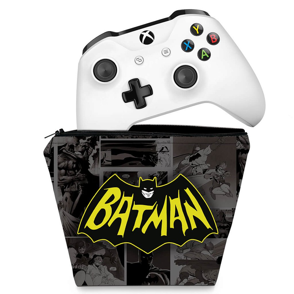 Capa Case Xbox One Controle - Batman Comics