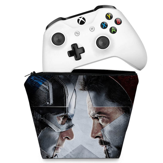 Capa Case Xbox One Controle - Capitão America - Guerra Civil