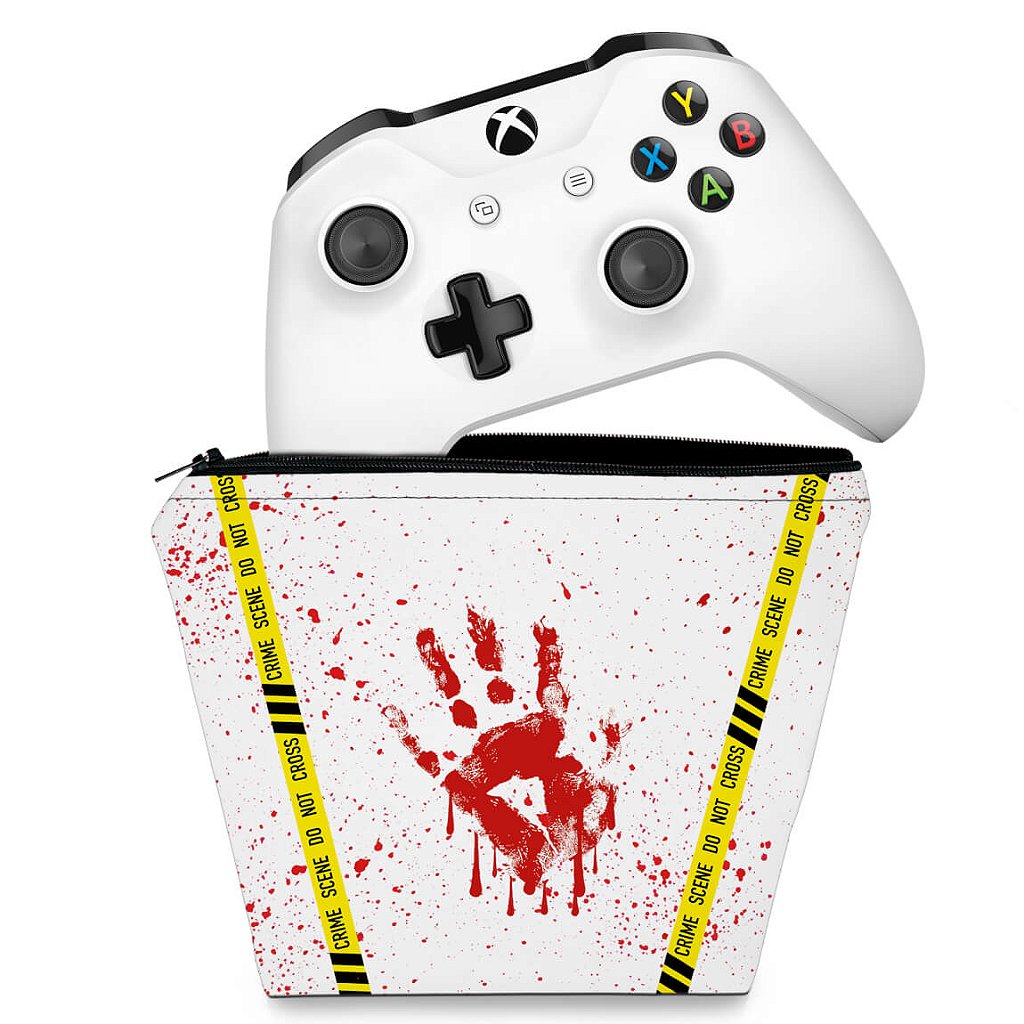 Capa Case Xbox One Controle - Cena de Crime Scene