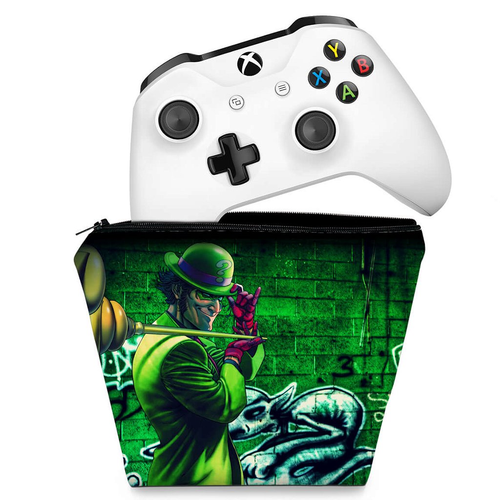 Capa Case Xbox One Controle - Charada Batman