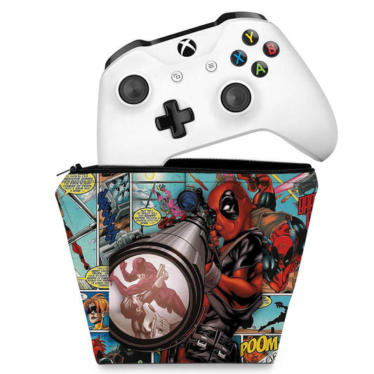 Capa Case Xbox One Controle - Deadpool