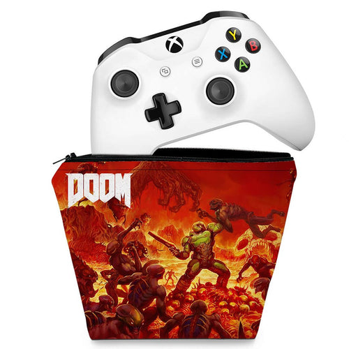 Capa Case Xbox One Controle - Doom