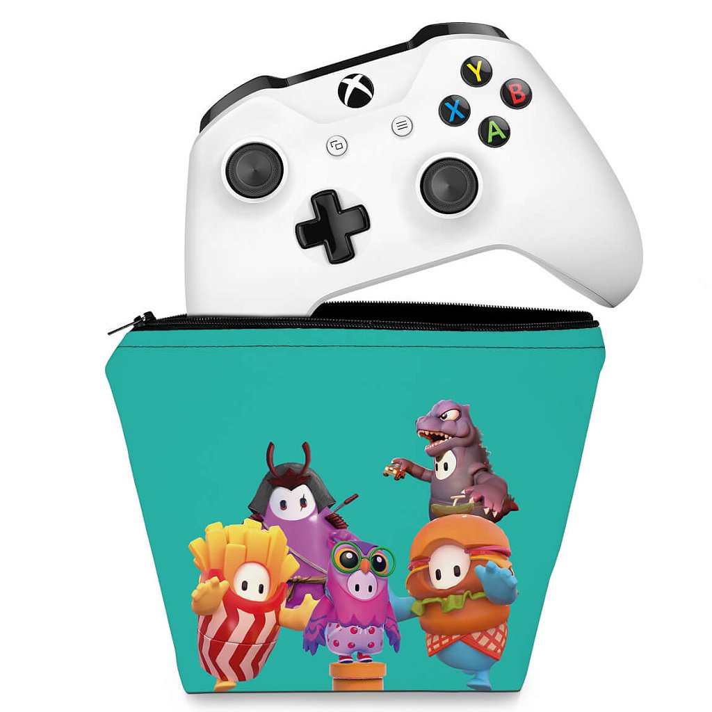 Capa Case Xbox One Controle - Fall Guys