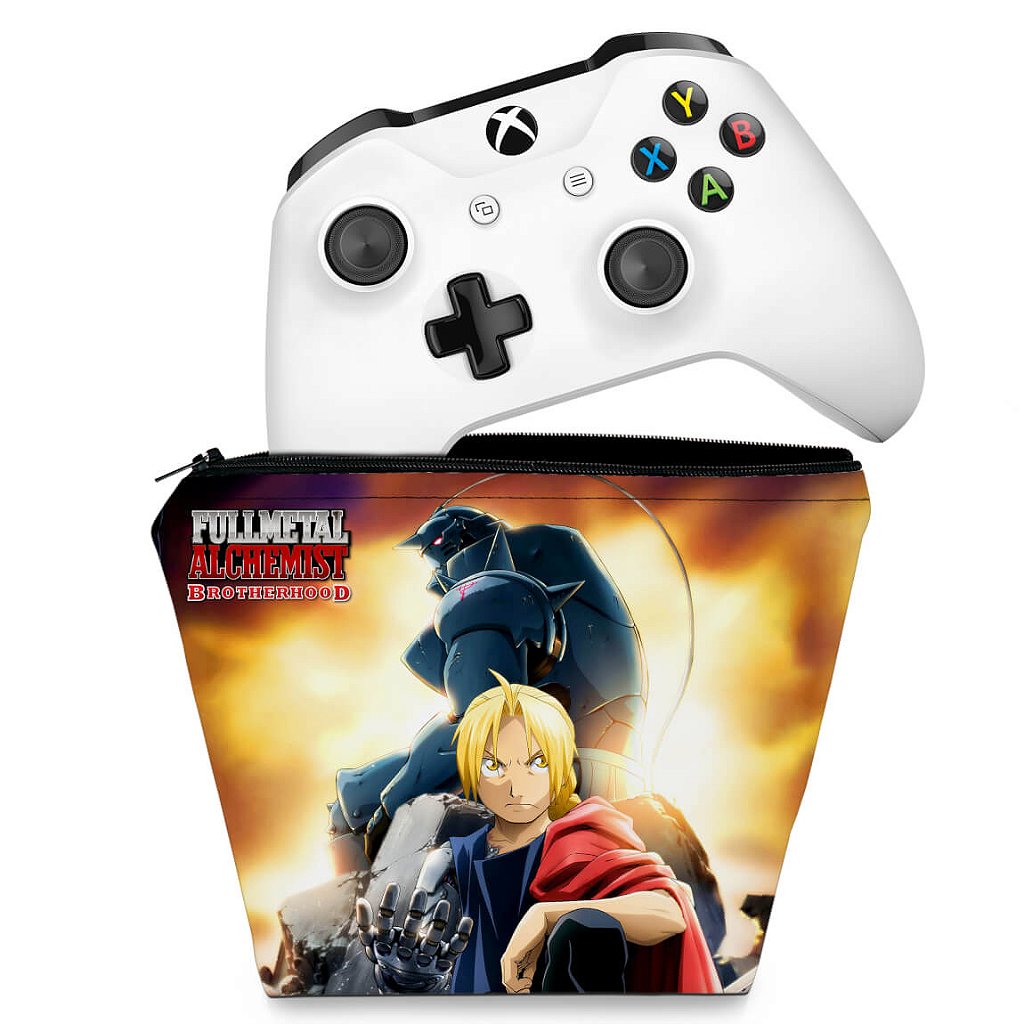 Capa Case Xbox One Controle - Fullmetal Alchemist: Brotherhood