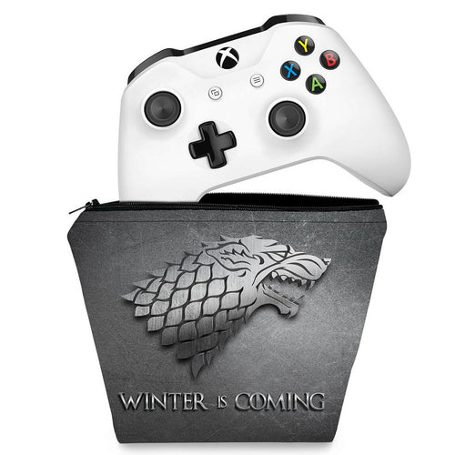 Capa Case Xbox One Controle - Game Of Thrones Stark