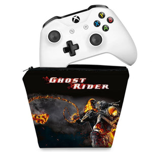 Capa Case Xbox One Controle - Ghost Rider - Motoqueiro Fantasma #A