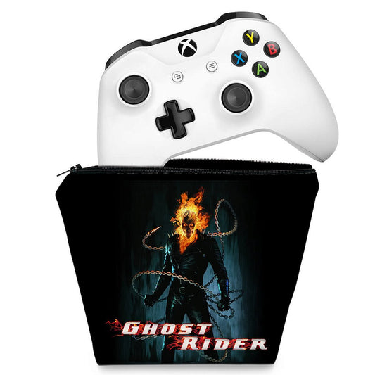 Capa Case Xbox One Controle - Ghost Rider - Motoqueiro Fantasma #B