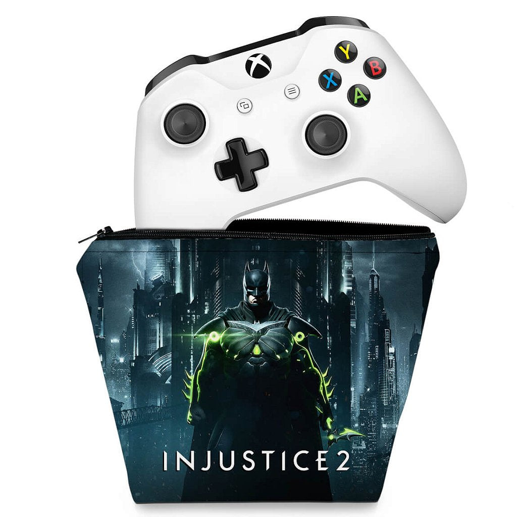 Capa Case Xbox One Controle - Injustice 2