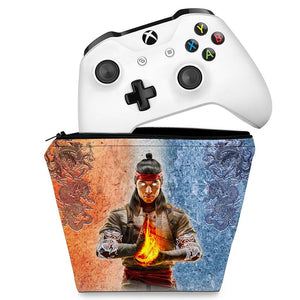 Capa Case Xbox One Controle - Mortal Kombat 1