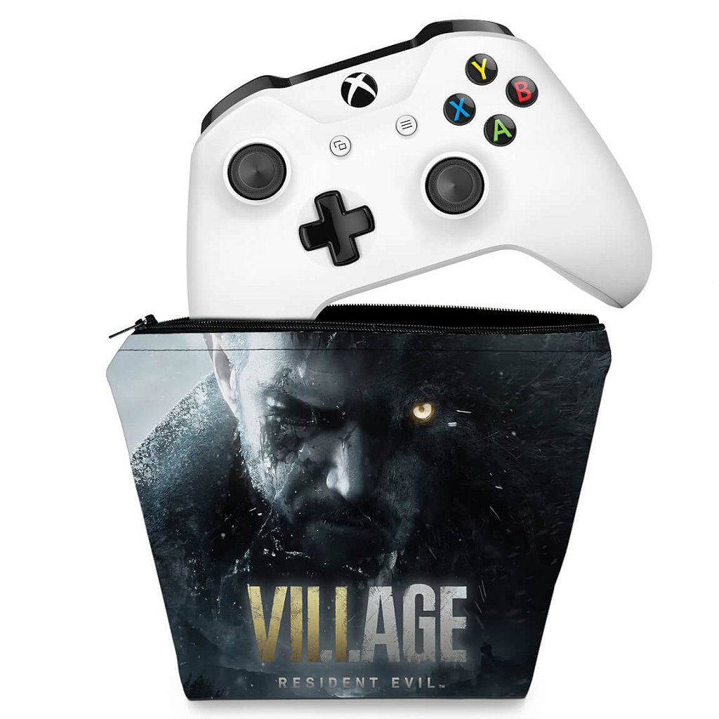 Capa Case Xbox One Controle - Resident Evil Village