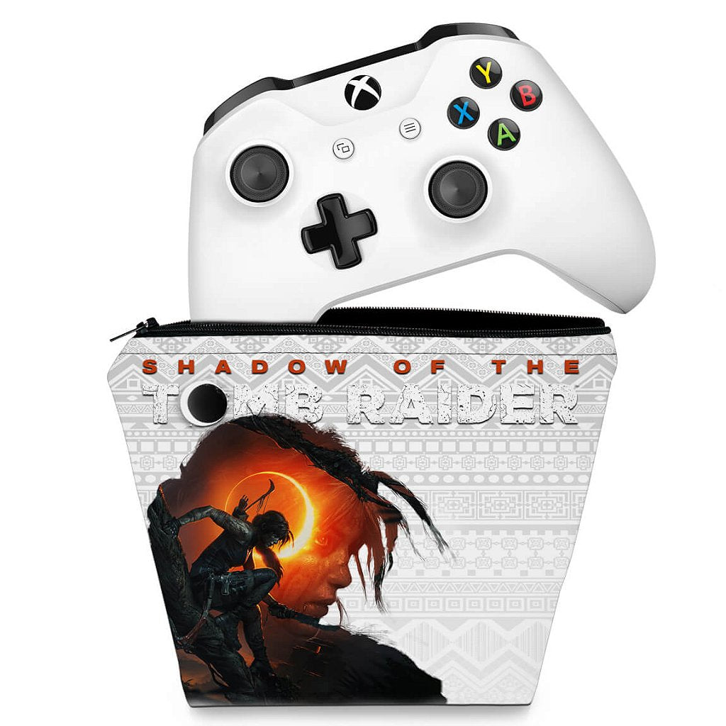 Capa Case Xbox One Controle - Shadow Of The Tomb Raider
