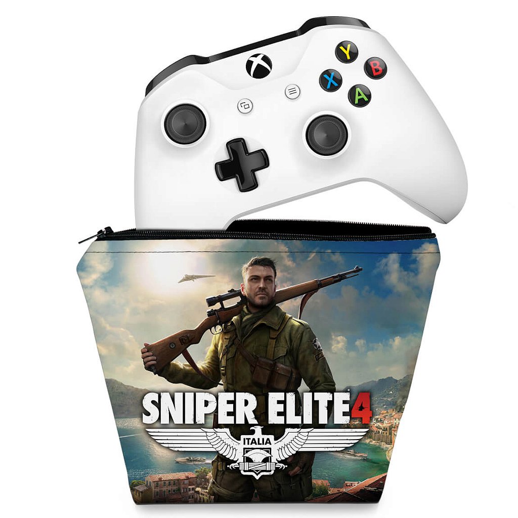 Capa Case Xbox One Controle - Sniper Elite 4