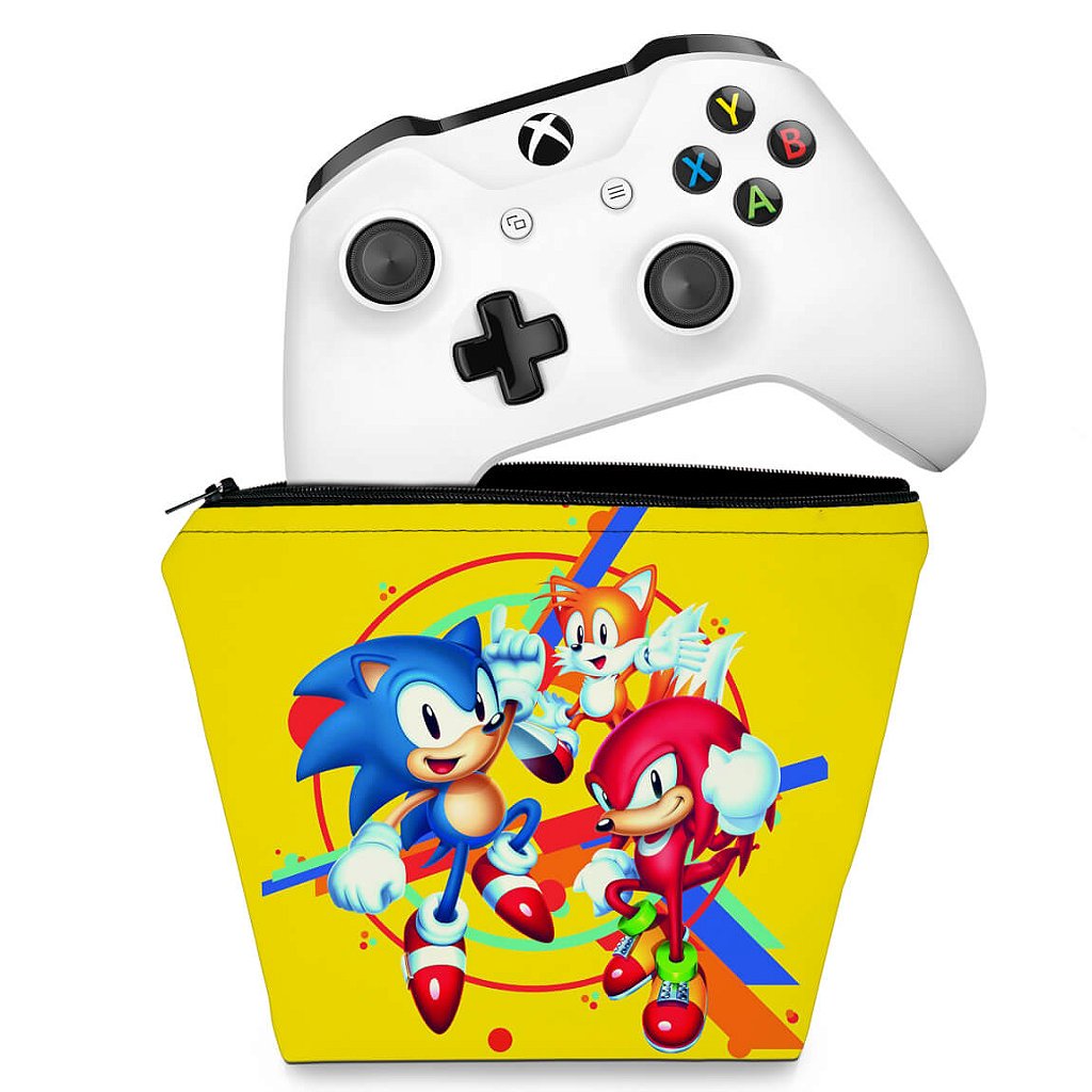 Capa Case Xbox One Controle - Sonic Mania