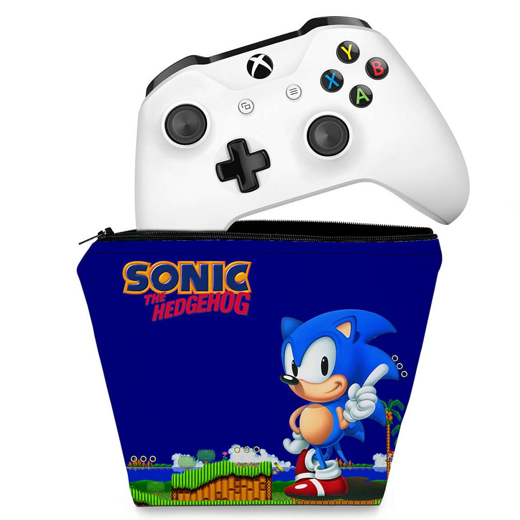 Capa Case Xbox One Controle - Sonic The Hedgehog