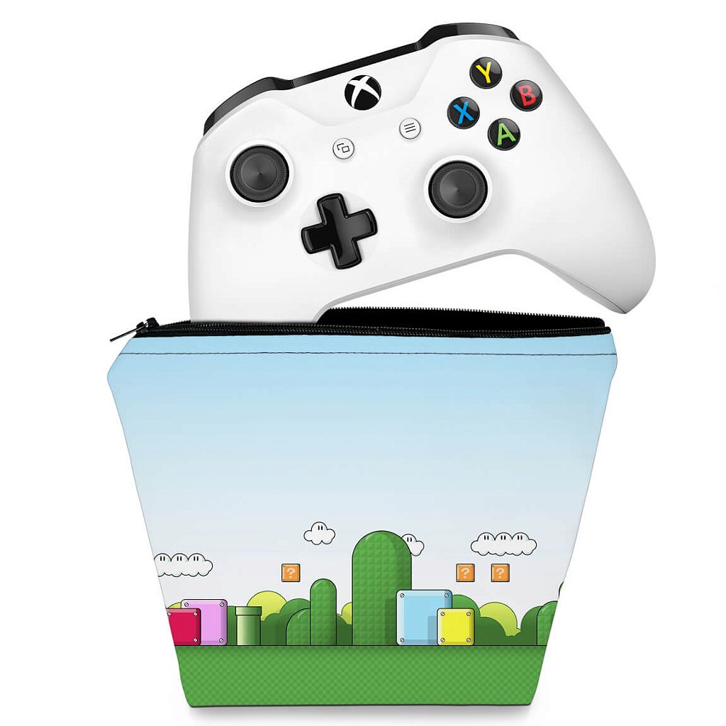 Capa Case Xbox One Controle - Super Mario