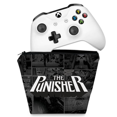 Capa Case Xbox One Controle - The Punisher Justiceiro Comics