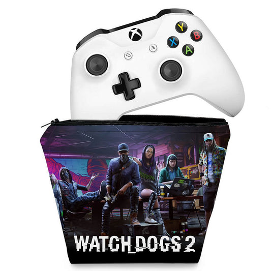 Capa Case Xbox One Controle - Watch Dogs 2