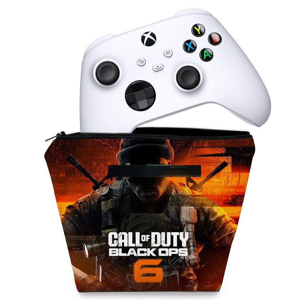 Capa Case Xbox Series S X Controle - Call of Duty Black Ops 6