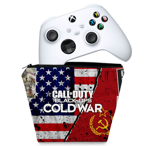 Capa Case Xbox Series S X Controle - Call Of Duty Cold War
