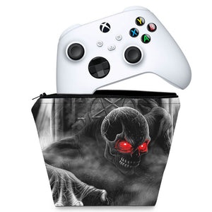 Capa Case Xbox Series S X Controle - Caveira Skull