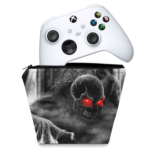Capa Case Xbox Series S X Controle - Caveira Skull
