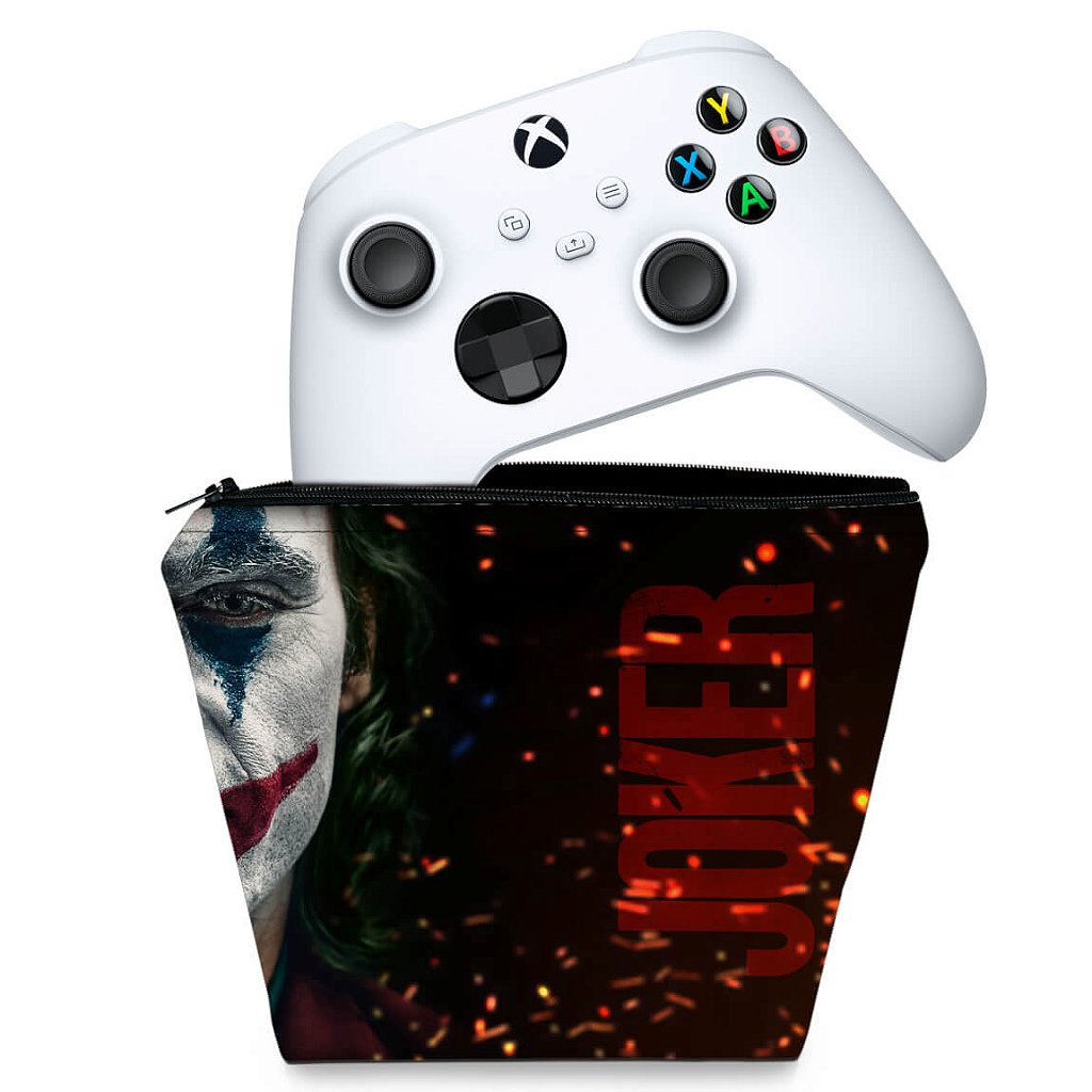 Capa Case Xbox Series S X Controle - Joker Filme